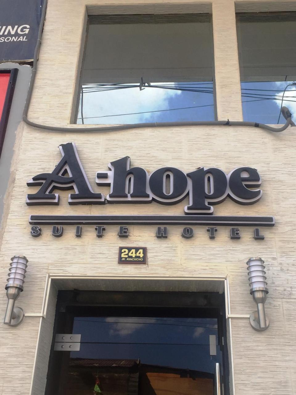 A-Hope Suite Hotel Huancayo Eksteriør bilde